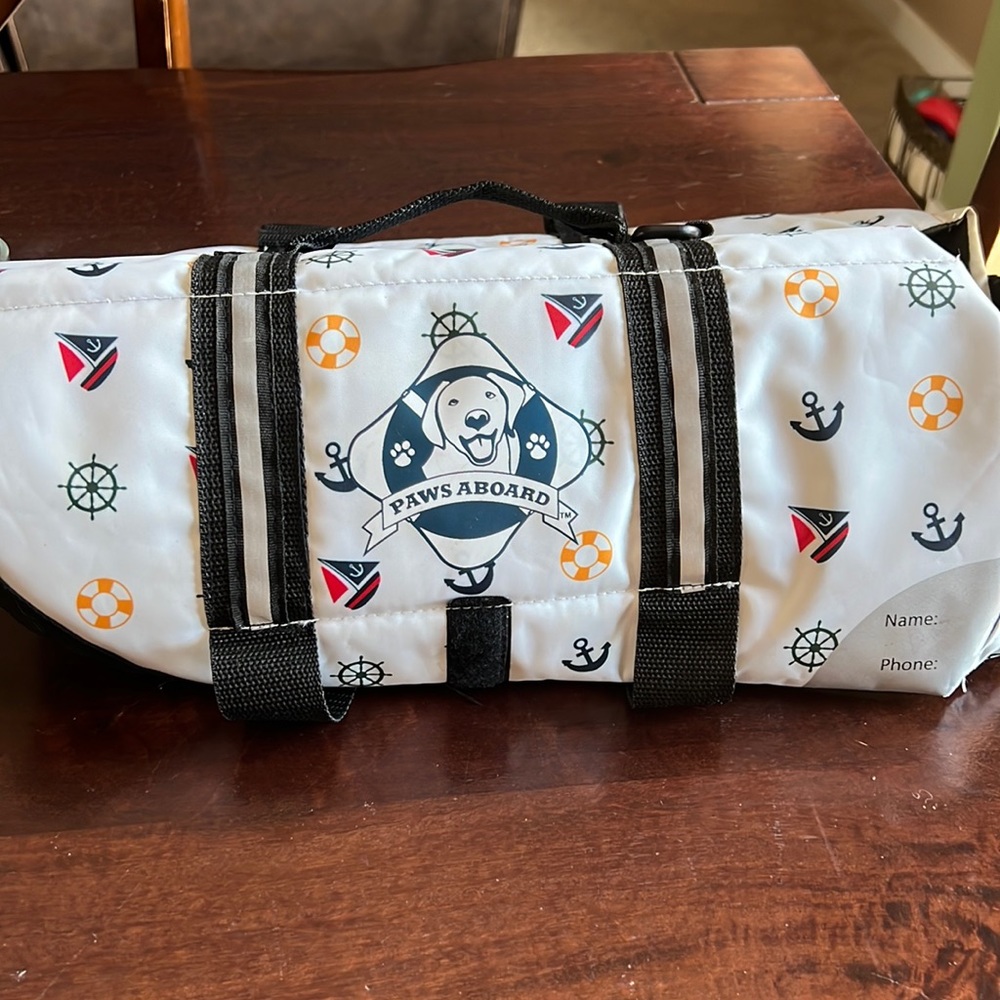 Paws Aboard Dog Life Jacket Size Large